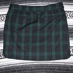 Plaid Gap Mini Skirt